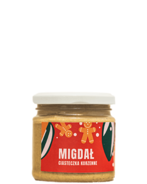 Krem Migdał z ciasteczkami korzennymi 200g