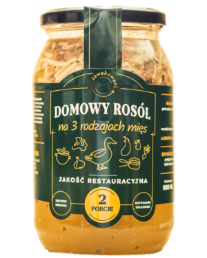 Domowy rosół na 3 rodzajach mięs