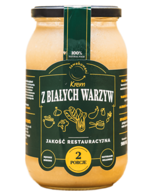 Krem z białych warzyw