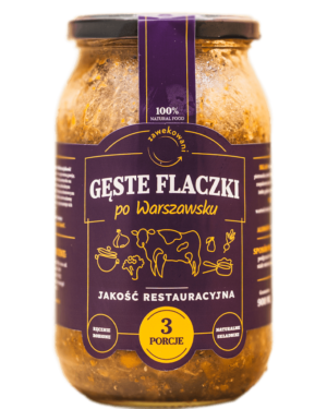 Gęste flaczki po Warszawsku